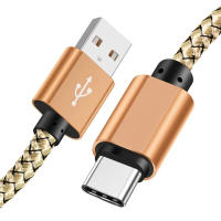 Cable De Carga Rápida De Nylon USB a a Tipo C Para Huawei Samsung Android 1M 2M 3M Transmisión De Datos Dispositivo De Carga TypeC - details 7
