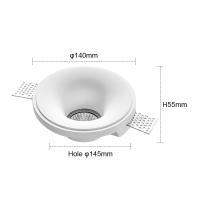 Lámpara De Techo Integrada LED Antigolpe Revestimiento De Gypsum GU10 Para Sala De Estar Dormitorio Pasillo Iluminación Doméstica - details 11
