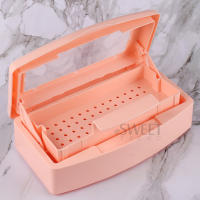 Caja De Desinfección Para Uñas Rosa SAG08: Estérilizador De Herramientas De Manicura Y Aparatos De Salón De Belleza Metal - details 6