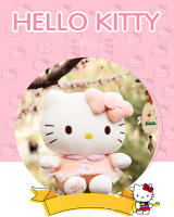 Muñeco De Peluche Sanrio Kawaii Hello Kitty Serie Mariposa Cojín De Peluche Para Niñas Juguete De Anime Lindo Regalo De Cumpleaños - details 0