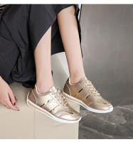 Zapatos De Mujer Casual Transversal De Primavera Y Otoño Verano Transpirables Con Correa Para Deporte Zapatos Vulcánicos Planos Sin Tacón - details 9