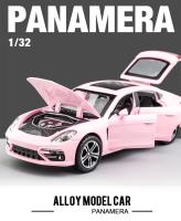 Modelo De Coche De Simulación Porsche Panamera 1:32 Hecho a Mano En Metal Juguete Para Niños Vehículo De Simulación Para Niño De Edad Superior a 14 Años - details 0