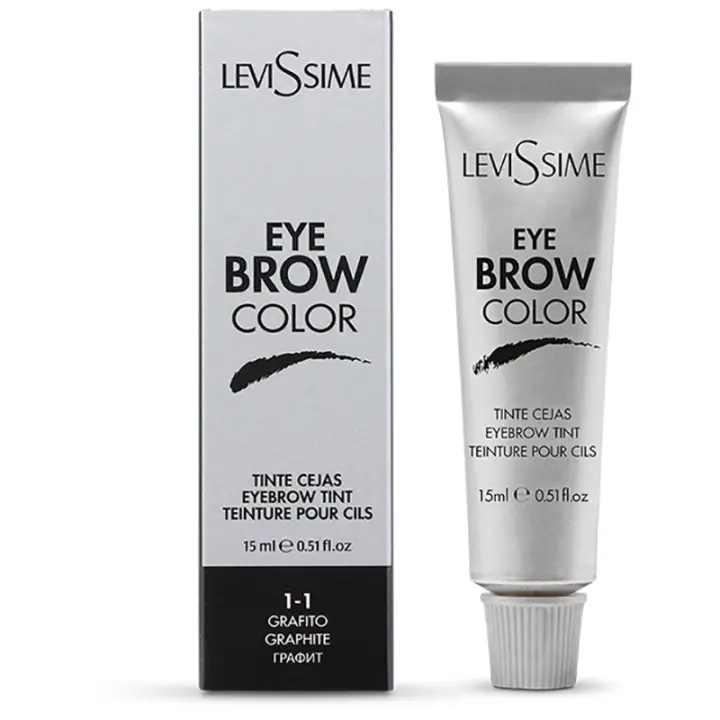 Levissime Eyebrow Color 15mL 1-1 Graphite Tinte Cejas Grafito - Coloración Especial para Cejas - 1