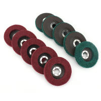 Rueda De Pulido De Nylon Fibra Para Mètallo Y Madera 4/4.5/5" Disco De Pulido De Fibra De Nùcleo Para Mezcladora De Ángulo Abrazadera Metálica Y Madera - details 7