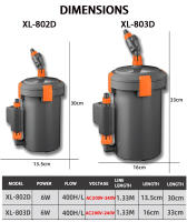 Filtro De Acuario Ultra-Silencioso 220V-240V Bomba Externa De Tanque De Pescado Barrelo Para Accesorios De Hierba Y Agua - details 4