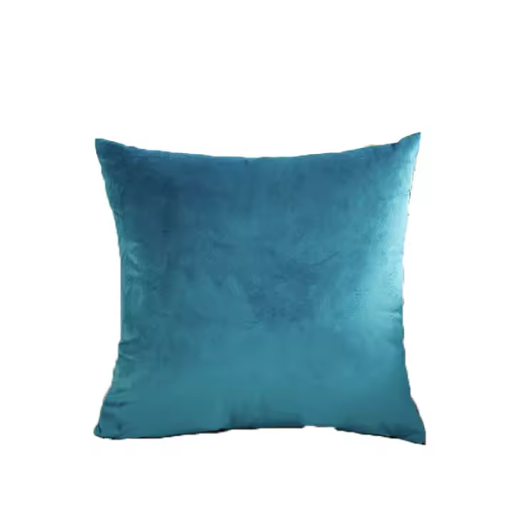 Paquete de 2 Fundas de cojín cuadradas de terciopelo holandés supersuaves y Decorativas de lujo, Rosa PD8.cc - 1