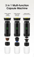 Cafetera Portátil de Cápsulas Espresso Eléctrica, cafetera de viaje para camping, cafetera de coche, USB-C de Caja autocalentable con café molido y cápsulas para caravanas, senderismo, oficinas - details 7