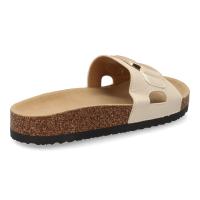 PuntoSalao Sandalias planas cómodas suela bio para mujer color beige VR5-1756 - details 2