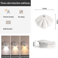 Lámpara con sensor de movimiento para iluminación interior, tipo C, USB, para cocina, dormitorio, sala de estar, lámpara de iluminación interior con sensor - details 0
