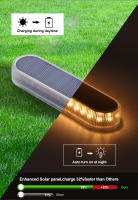 Lámpara Solar LED de 30 Luces para Jardín al Aire Libre Luz Debajo del Suelo para Decoración de Jardín Especial para Acampar Forma de Luz Solar Luminosa Fluxo Sensorial - details 4