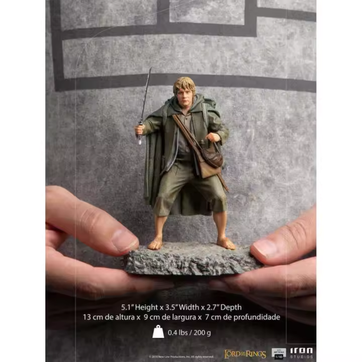 IRON STUDIOS LOTR SAM 1/10 ART STATUE - 1