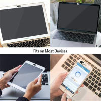 Cubierta Para WebCam 5/10/20pcs Protector De Lente De Cámara Privada Para Laptops Y Mac Con Trabucazo Antispy Sticker Para Teléfonos Móviles - details 10