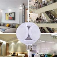 Lámpara De Techo LED 40W E27 Con Hojas Plegables De Fútbol UFO Luz De Lectura De Mesa Para Ambiente AC110V 220V - details 2