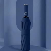 Paraguas Automático Plegable De Estilo Coreano Para Mujeres Estudiantes Grande Doble Uso Contra El Sol Y La Lluvia - details 4