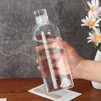 Botella De Agua Deportiva De Vidrio Transparente 500ML 750ML Con Marca De Tiempo Para Viajes Y Actividades Al Aire Libre Adecuada Para Jugos Y Leche - details 11