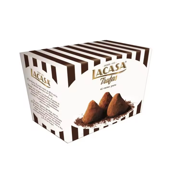 Lacasa Trufas al Cacao Puro 85 G - 1