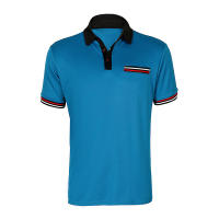 Camisa POLO para hombre, camiseta de solapa con colores a juego, de moda, de talla grande para hombre - details 5