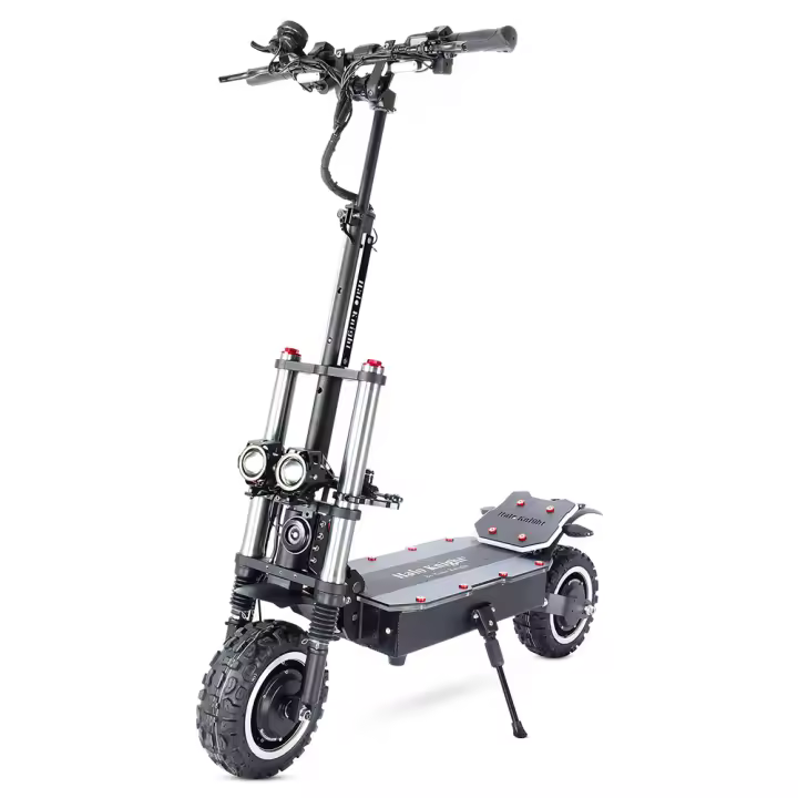 Scooter eléctrico de alto rendimiento Halo Knight T107Pro 60V 6000W 38.4Ah 95KM/H con neumáticos todo terreno, plegable para adultos. - 1