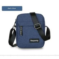 Bolso De Hombro De Nylon Para Hombre Color Sólido Bolso Cruzado Casual Y Moda Retro Estilo Europeo Y Americano - details 3