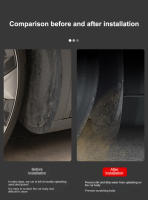 Mangas De Barro Para Tesla Model 3 Highland 2024 Guardabarros Oficiales Antelastos Delanteros Y Traseros Accesorios Model3 Material TPE - details 3