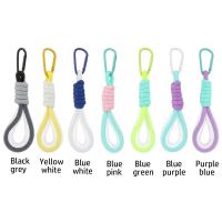 Lanyard De Malla En Colores Fluorescentes Correa De Teléfono Para Bolsos Hecha De Hilo Tejido Accesorios Para Pantalones Y Llaveros Unisex Tamaño Approx 16.5 Cm - details 1
