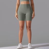 Shorts De Yoga Para Mujer Control Abdominal Levantamiento Glúteo Secado Rápido Alta Cintura Deporte Fitness Gimnasio Ciclismo - details 36