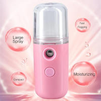 Mini Nebulizador De Agua Para La Cara USB Humedad Facial Instrumento De Belleza Y Cuidado De La Piel Aihogard Acrílico - details 7