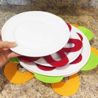 6Pcs/set Protector De Silleras Para Pascua Silicona Antisecado Y Antiarrugas Para Sartenes Y Ollas Decoración De Mesa Ecológica - details 1