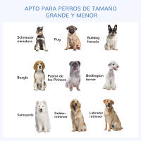PawHut Perrera de Exterior con Toldo Jaula para Perros con 1 Puerta Anti-UV Impermeable y Marco de Acero para Jardín Patio 300x300x234 cm Plata - details 7