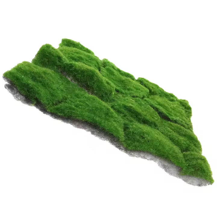 Manta De Hierba Artificial Decorativa Imitación De Mostrador Verde Para El Hogar Accesorios De Decoración De Jardín Cortina De Hierba Falsa De Algodón - 1