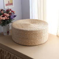 Cojín De Silla De Paja Japonesa Para Meditación Y Yoga Decoración Del Hogar Cojín De Ceremonia Del Té Estilo Pastoral Diametro 30cm Espesor 5-10cm - details 3