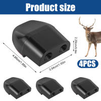 4Pcs Silbato De Advertencia De Ciervo Dispositivo Portátil Repelente De Ciervos Mini Silbato De Seguridad Para Coche Resistente Al Clima - details 1