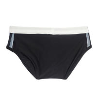 Bikini De Baño Para Hombre Con Rayas Lateral Push-Up Estilo Sexy Traje De Baño Corto De Surfeo Monocromo Material Poliéster Y Spandex - details 14