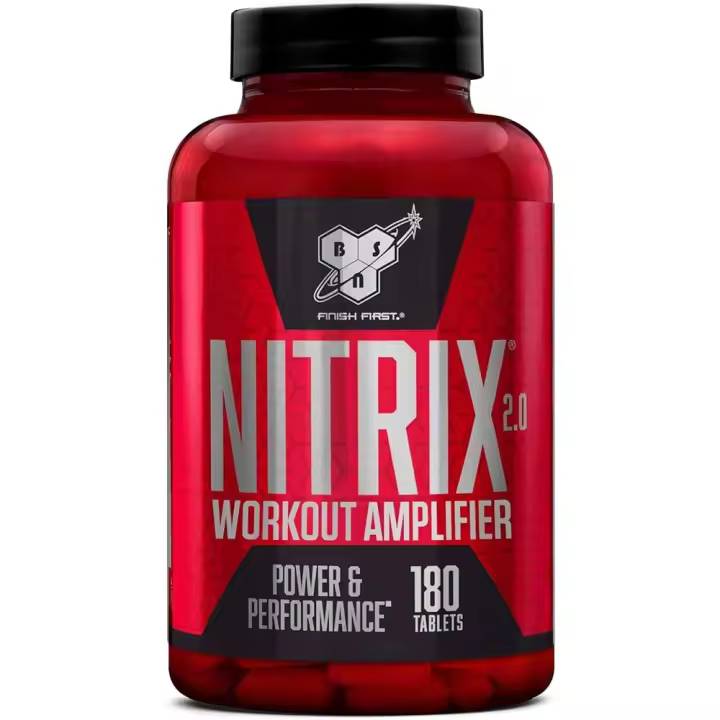 BSN NITRIX 2.0 Workout Amplifier, 180 Tablets - 1