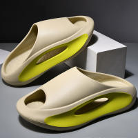 Zapatillas De Verano Para Hombre Y Mujer EVA Suave Suela Gruesa Sandalias De Interior Ligeros Zapatos De Playa Flip Flops - details 2