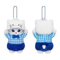 Llavero De Peluche Kawaii Mofusand Hello Kitty Y Kuromi 10-12cm Anime Colgante Para Mochila Sanrio Para Adultos Y Adolescentes - details 10