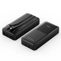 VENTION- Powerbank 20000mAh Vention FHPB0 - 22.5W - Negra - Incluye Cable USB TIpo-C y Rayo - details 2