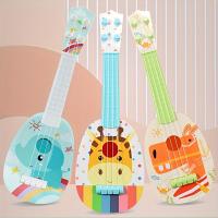 Ukelele Para Niños De 14 Pulgadas Juguete Musical Educativo Engañoso Diseño Amigable Para Principiantes Instrumento Musical De Plástico Para Edad 3-6 Años - details 0