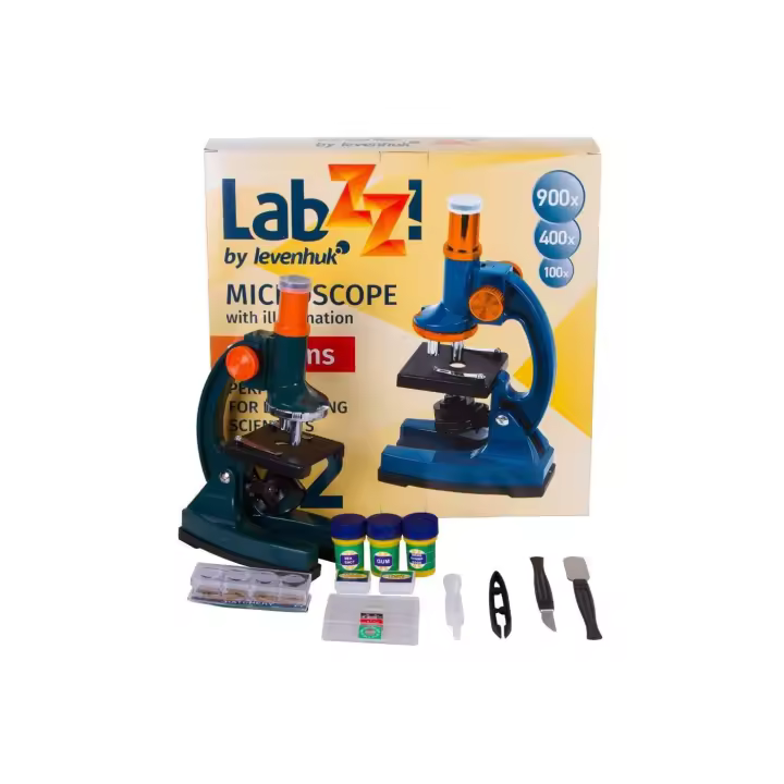Ciencia y experimentos Microscopio levenhuk Labzz M2 con muestras preparadas LEV69740 - 1