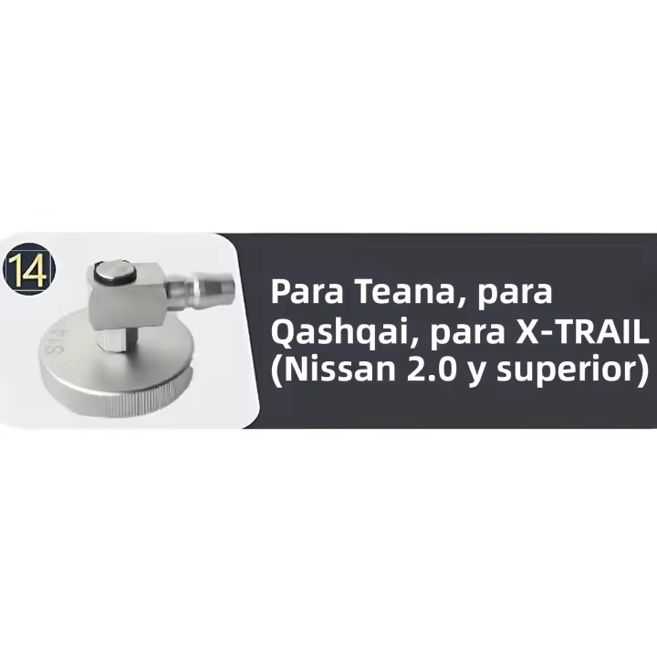 Adaptador De Tapa Para Acelerador De Frenos Automotriz 1PCS Herramienta Manual Pneumática Para Succión De Líquido De Freno - 1