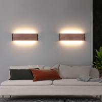 Lámpara De Pared LED 12W Para Interior En Oro/Café Luz Moderna Con Iluminación Versátil Para Cocina Comedor Dormitorio Estudio Baño Instalación En La Pared - details 4