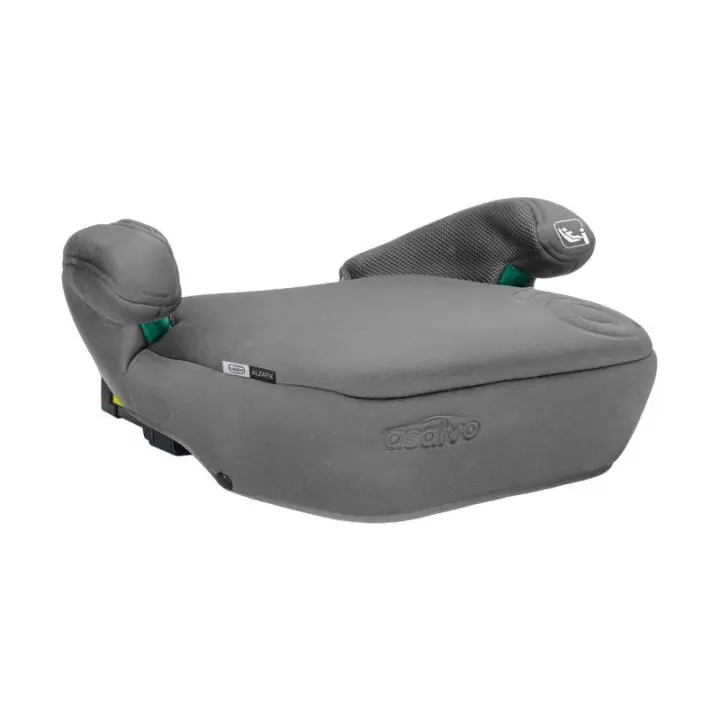 ASALVO ELEVADOR DE AUTO ALZAFIX GRIS Y NEGRO  R129 CON ISOFIX 125-150 CM - 1