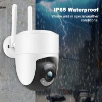 Cámara De Seguridad IP Tuya 6MP PTZ WiFi Exterior 2.4G/5G Con AI Tracking Protección De Seguridad CCTV Alexa Google Onvif Montaje En Pared O Poste - details 10