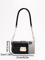 Bolso De Hombro Único Para Mujer 2024 Estilo Simple Y Elegante Bolso Cruzado De Verano Nueva Colección Bolso Pequeño Cuadrado Versátil - details 1