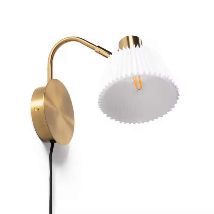 Ledkia Lámpara de Pared Orientable Metal Magda Blanco - 1
