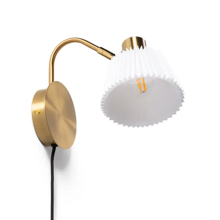 Ledkia Lámpara de Pared Orientable Metal Magda Blanco - 1