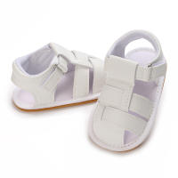Zapatos Para Bebé Recién Nacidos 0-18M Primera Etapa De Caminar Verano PU Suave Caucho Antideslizante Sandalias Para Niños Y Niñas - details 7