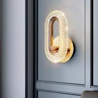 Lámpara De Pared Moderna Nórdica De Lujo Con Base De Hierro Y Sombrilla De Acrílico Iluminación Nocturna Exquisita Para Decoración De Dormitorio Luz LED Para Sala De Estar Y Estudio - details 1