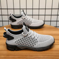 Zapatos De Deporte Casual Para Hombre MAEDEF 2024 Verano Transpirables Y Cómodos Zapatillas De Correr Y Caminar Con Cordones Material De Suela De Goma Talla Verdadera - details 4