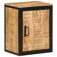 vidaXL Mueble de baño madera maciza de mango y hierro 40x30x50 cm - details 6